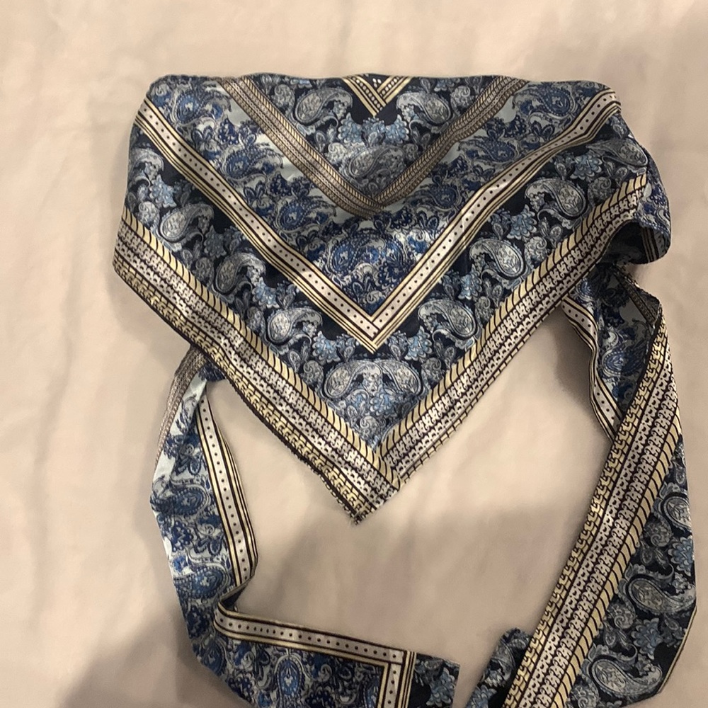 Printed Crop Tie Back Top